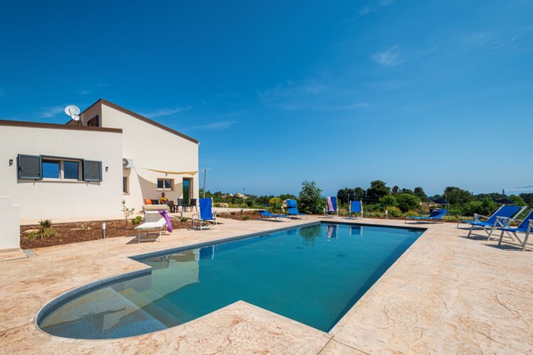 Villa Maguetta piscina privata in affitto a Scopello