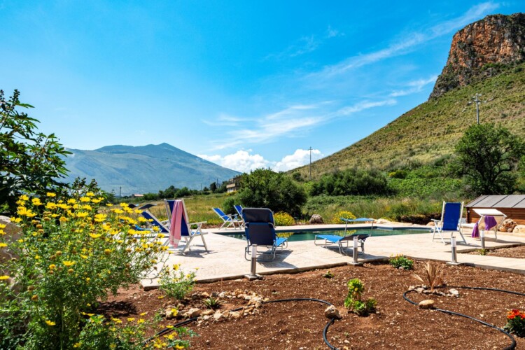 Villa Maguetta piscina privata in affitto a Scopello