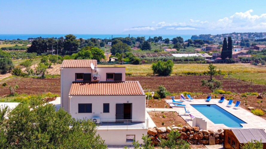 Villa Maguetta piscina privata in affitto a Scopello