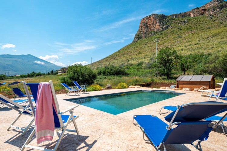 Villa Maguetta piscina privata in affitto a Scopello