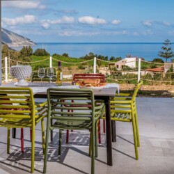 Villa Orizzonte con idromassaggio vista mare a Scopello