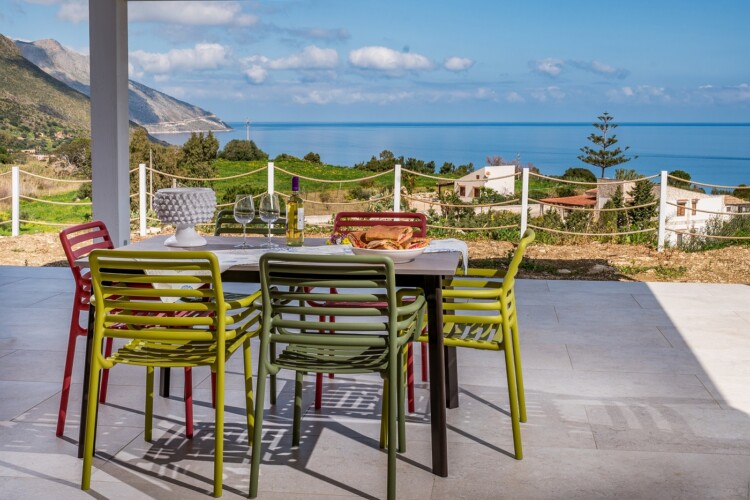 Villa Orizzonte con idromassaggio vista mare a Scopello